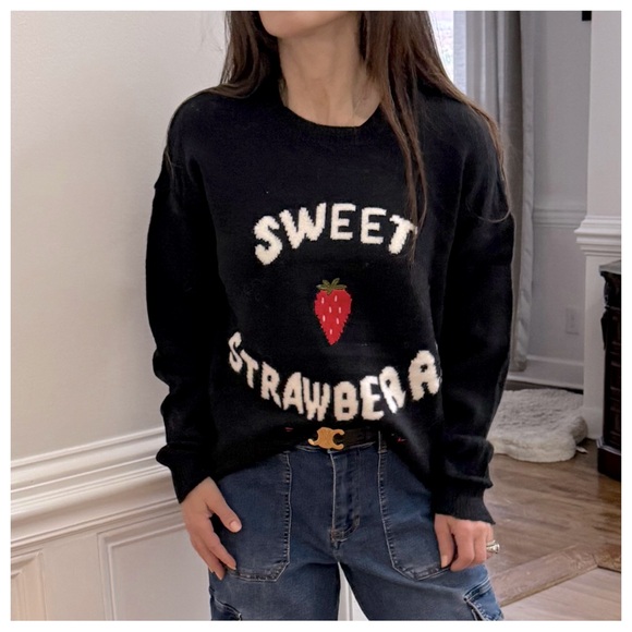 FROM PARIS FRANCE 🇫🇷 CHIC SWEATER - Picture 2 of 2